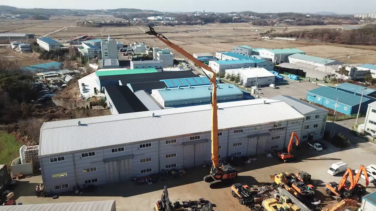 42m High Demolition for Hyundai HX900L in 2020