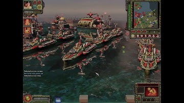 RA3 Tech Shuffle mod Soviets Mission 4 (hard difficulty)