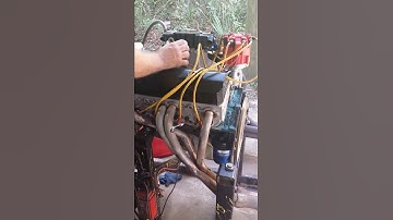 My 406 SBC running on the test stand