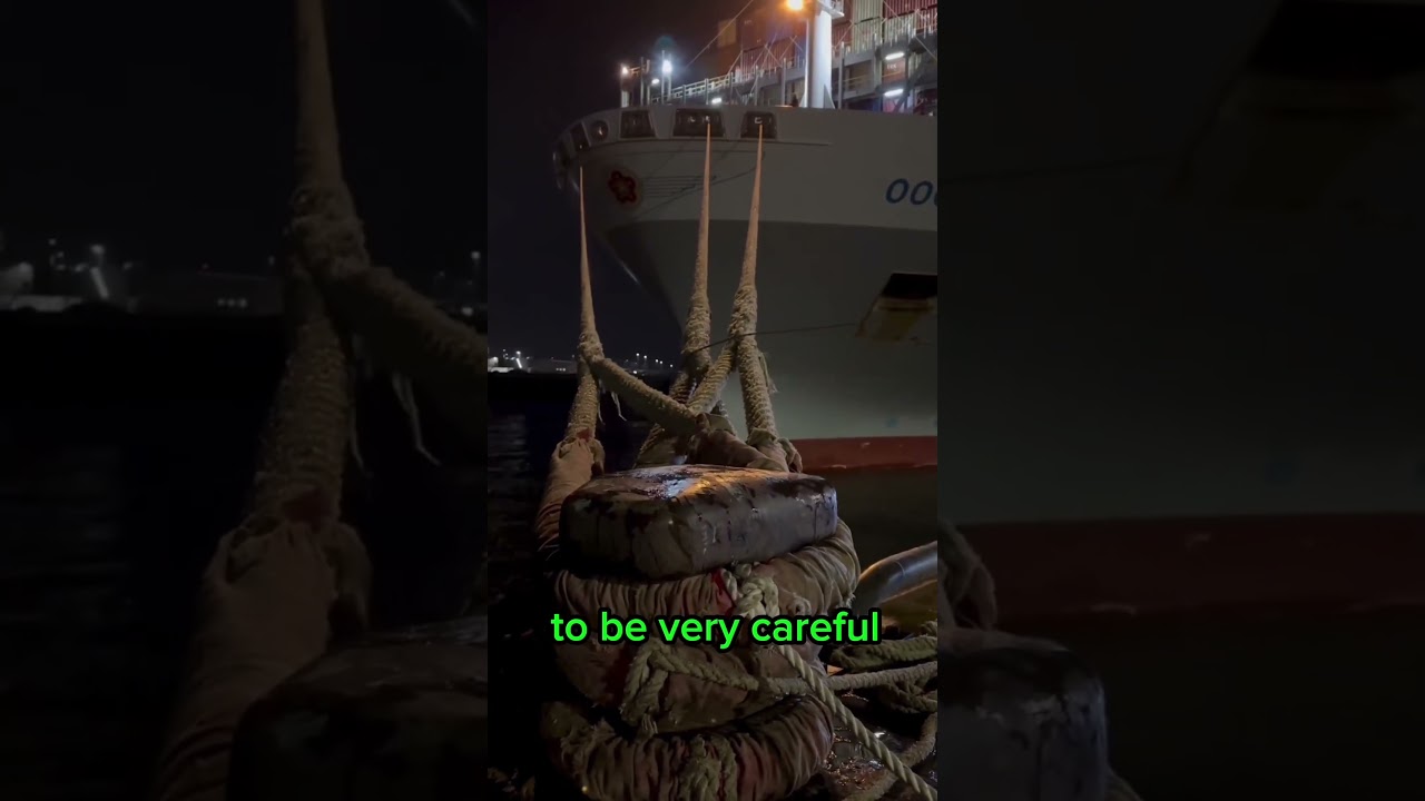 Ships' dangerous whip🛳️☠️