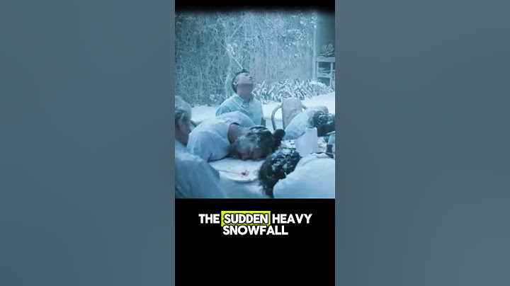Everything Freeze in the COLD Day  #english #movieexplained