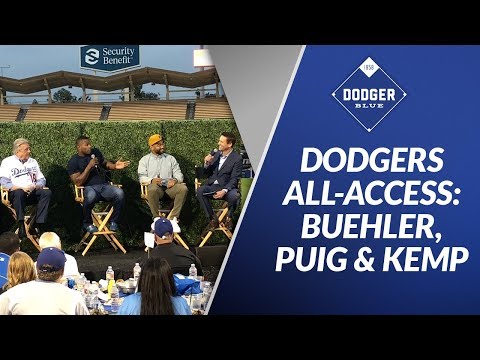 Dodgers All-Access: Walker Buehler, Yasiel Puig On Licking Bat, Matt Kemp Talks Fashion