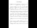 Mili - War Of Shame (piano sheet)