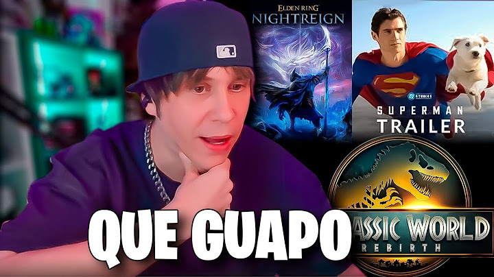 Rubius REACCIONA al TRAILER de SUPERMAN, JURASSIC WORLD, MAS...