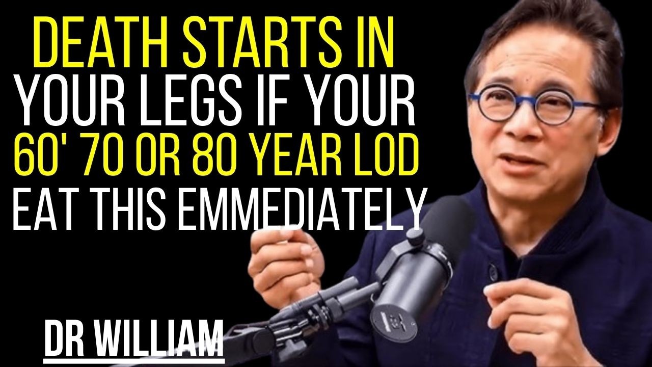 Your Legs Weaken First! Eat These 6 Foods to Strengthen Them Naturally | Dr. William Li