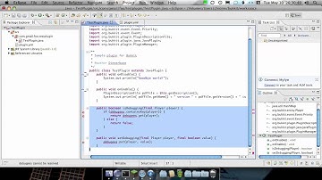 Eclipse Bukkit Plugin Tutorial