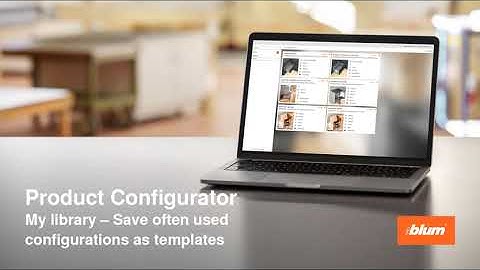 Product Configurator – My library | Blum