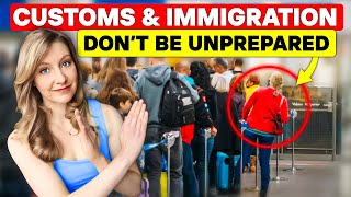 10 Customs & Immigration Questions at the Airport (You Might Be Randomly Selected!)