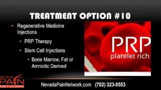 Ten Ways to Avoid Joint Replacement in Nevada (702) 323-0553