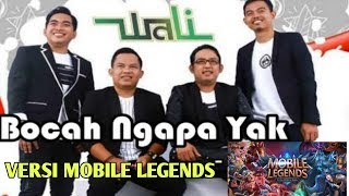 Bocah Ngapa Yak Versi Item Mobile Legends | Cover Parody