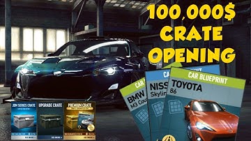 100,000 $ CRATE OPENING || NEED FOR SPEED : NO LIMITS GAMEPLAY