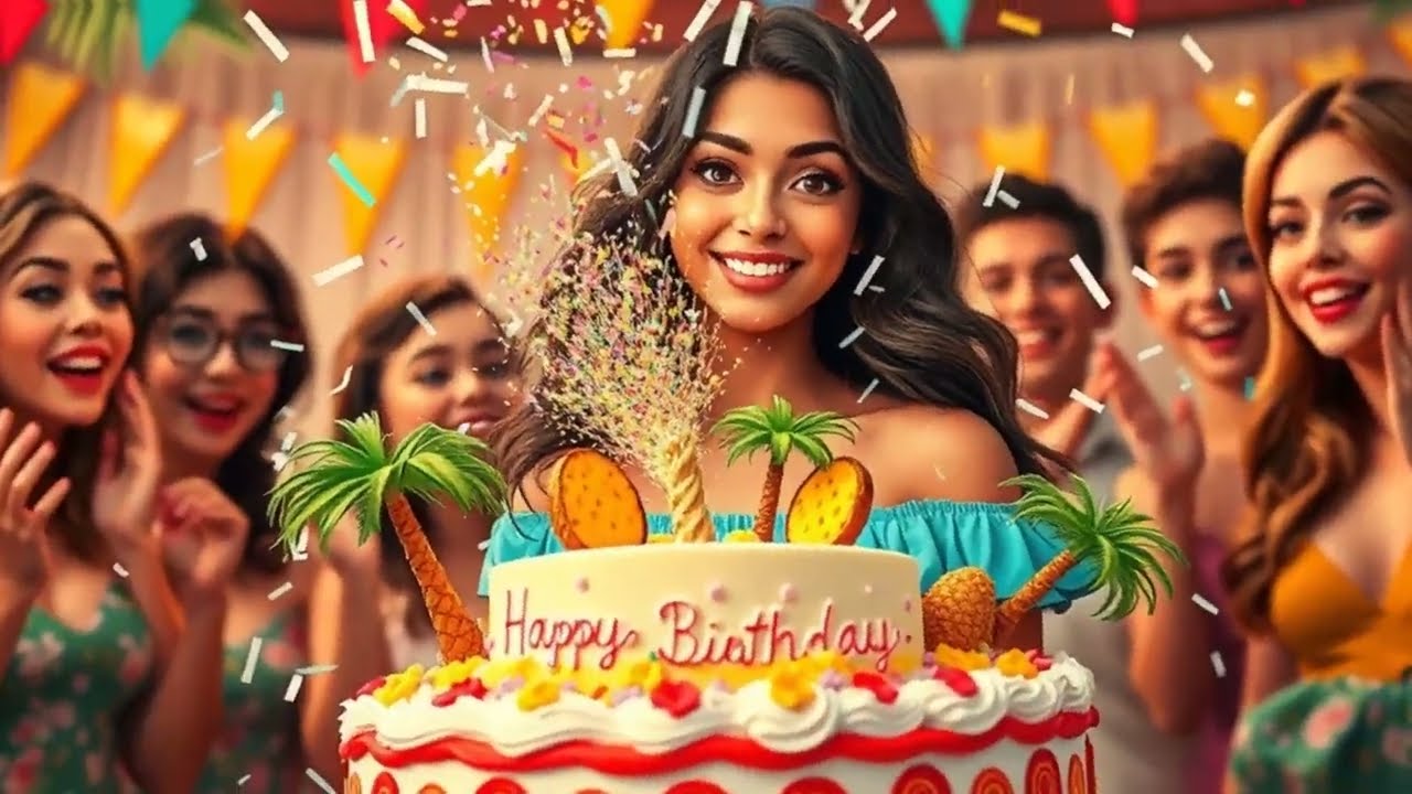 🎂 Feliz Cumpleaños Versión Merengue 🎶 Música Original y Alegre para Fiestas | Cumpleaños Tropical