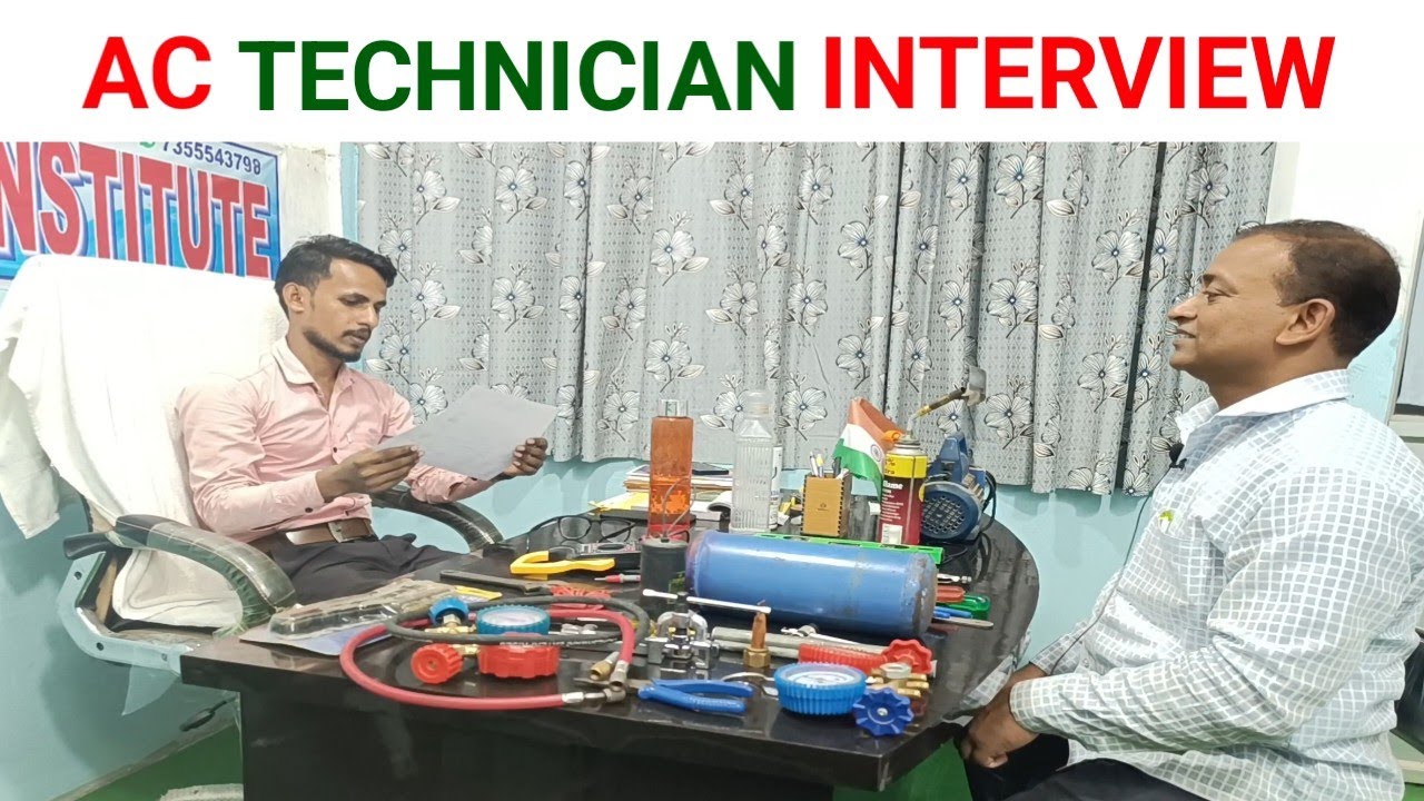 AC TECHNICIAN का इंटरव्यू किस तरह लिया जाता है ||| - YouTube