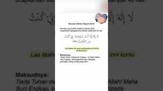 Panduan Solat Sunat Taubat