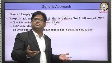 Minimum Spanning Tree By Mr. Anrag Mishra | AKTU Digital Education