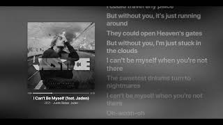 Justin Bieber - I Can't Be Myself ft. Jaden Smith lyrics