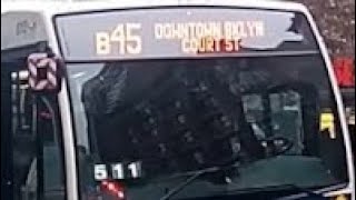 B45 bus announcements (143 subs special)