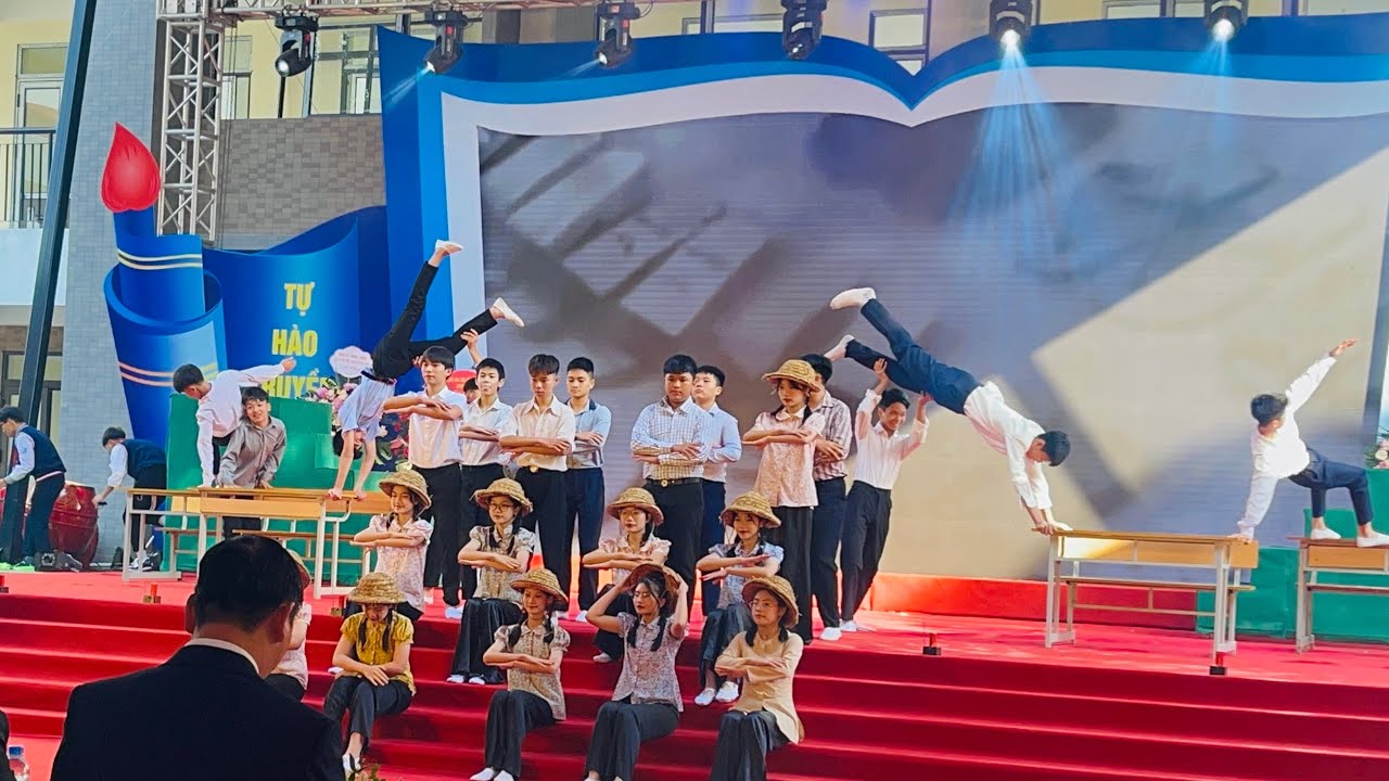 Màn truyền thống 60 năm trường THCS Cổ Loa: Hoạt cảnh lớp học thời chiến- Lá thư gửi thầy 🌷🌷