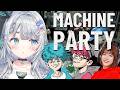 【Machine Party】友情崩壊ゲームでも仲良くできるよね…w/ドンピシャ・ぺちゃんこ・三田寺理紗【杏戸ゆげ/ななしいんく】