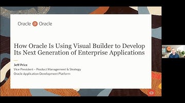 How Oracle is using Visual Builder for the next Fusion Applications