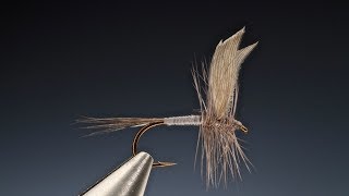 Tying a Quill wing blue dun with Barry Ord Clarke