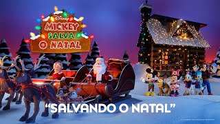 Salvando O Natal 🎄 | Mickey Salva o Natal | Video musical | Disney