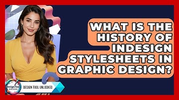 What Is The History Of InDesign Stylesheets In Graphic Design? - Design Tool Unlocked