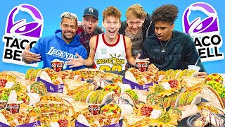 We Ate Taco Bell's ENTIRE Menu — 50,000 Calories Mukbang