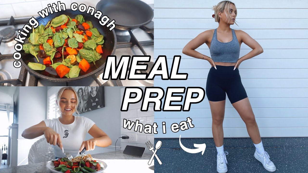 HOW I MEAL PREP | COOK WITH ME! | HEALTHY EATING | VLOG | Conagh Kathleen