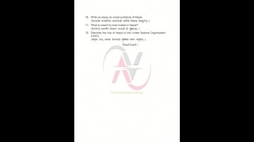 HA/CMLT 1st Year CTEVT 2078 Social Studies Question Paper #shorts #socialstudies #ha1styear