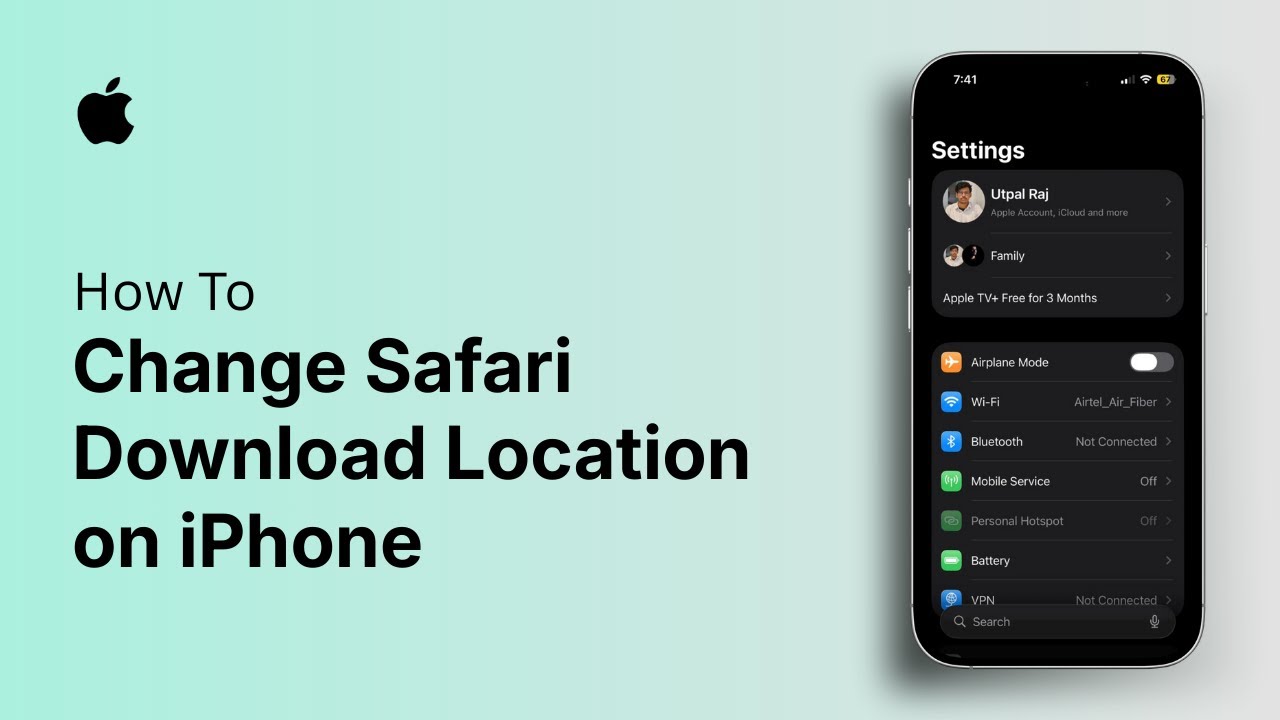 How to Change Safari Download Location on iPhone - YouTube