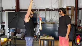 Pulling Cane | Glassblowing Skills