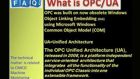 What is OPC-UA & how it is used for Machine Monitoring
