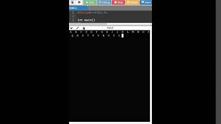 c program to print uppercase alphabets a to z using ascii value & for loop #shorts