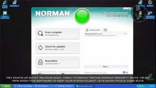 Norman Security Suite 10 - Test with more links screenshot 3