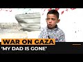 Boy whose father burned to death in Rafah attack speaks to Al Jazeera | Al Jazeera Newsfeed