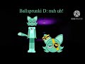 Sprunki Human D and Ballsprunki D Fight Cloud (The V-35’s pink lemonade)