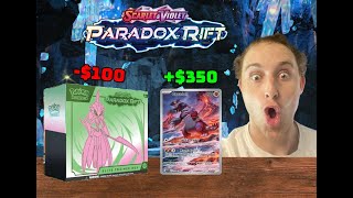*New* Paradox Rift Elite Trainer Box Opening! (Crazy Pull!)