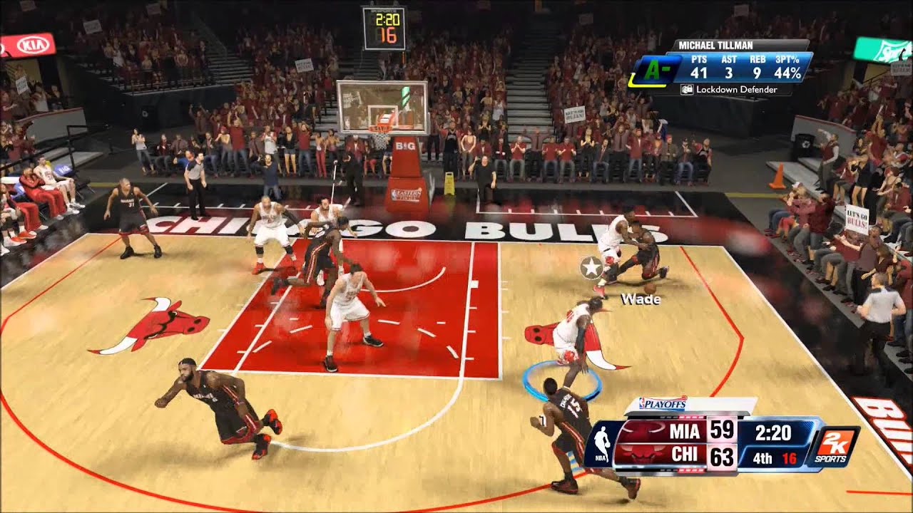 NBA 2K14 Моя карьера - Финал конференции против Майами, игра 6