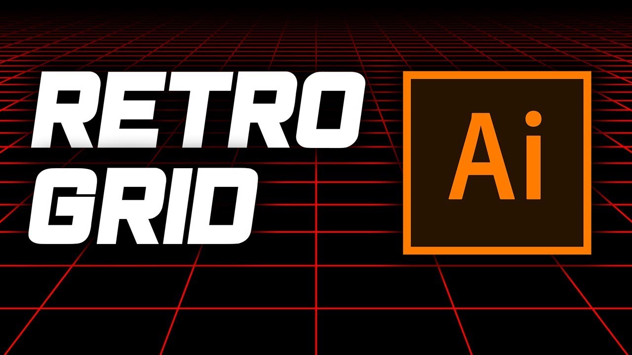 Create A 3d 80 S Inspired Grid Adobe Illustrator Cc Youtube