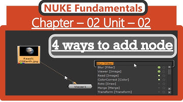 NUKE Fundamentals : Adding Our First  Node to a Comp | Nuke tutorial in hindi |