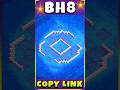 ANTI 3 STAR NEW Builder Hall 8 Base COPY LINK | TOP 3 BH8 Trophy Base Copy Link #clashofclans #coc