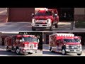 Full House Response - Culver City Fire Dept. NEW Rescue 41 Engine 41 &amp; Battalion 41 Responding