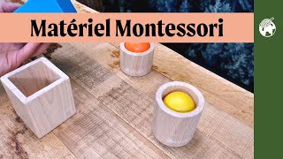 Matériel Montessori Ensemble De 3 Matériels Demboîtement - Nature Découvertes