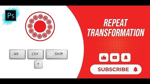 Repeat the transformation in photoshop (Alt + Ctrl + Shift + T).