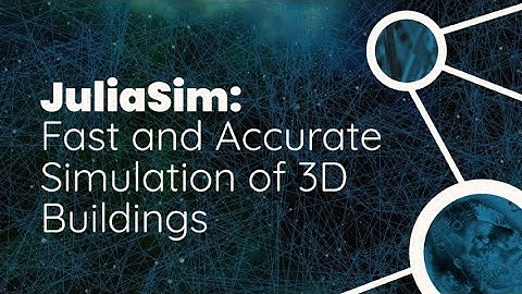 Fast and Accurate Simulation of 3D Buildings using the upcoming JuliaSim Buildings Library