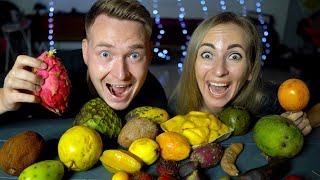 🇲🇽RUSOS PROBANDO FRUTAS MEXICANAS EXÓTICAS por PRIMERA VEZ | RUSOS REACCIONAN FRUTAS de MÉXICO