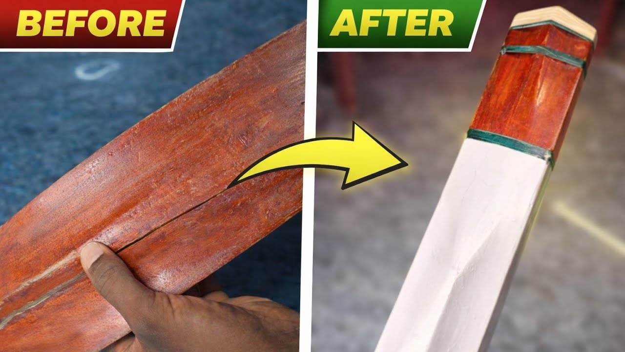 YAN CRICKET BAT 🏏 REPAIR MANTHE😀