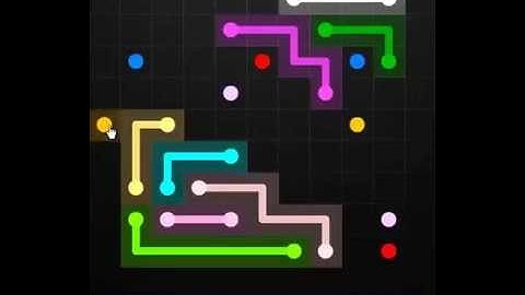 flow game facebook - 11 x 11 mania level 109 Connect the dots
