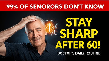 How to Stay Mentally Sharp After 60 — Doctor’s Daily Brain Routine!